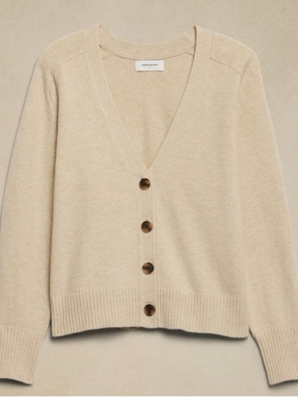 Perfectly Soft Cardigan - oatmeal heather - NWT - M